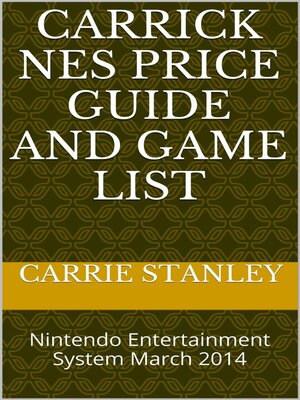 cover image of Carrick NES Price Guide and Game List March 2014